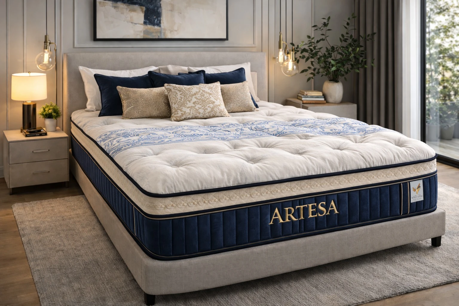 Artesa Cloud – Soft Pillow‑Top  Double Mattress